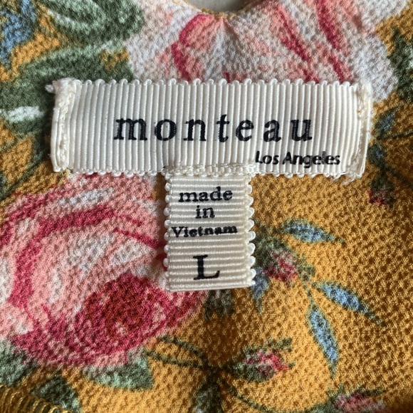 Monteau Rode Detailed Cold Shoulder Top - Picture 4 of 8